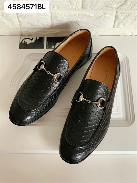 gucci mens dress shoes brown|Gucci men slip on shoes.